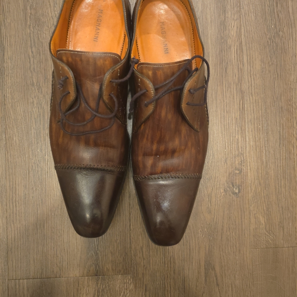 Mens Magnanni Dress Shoes Men's 14 Euro 48